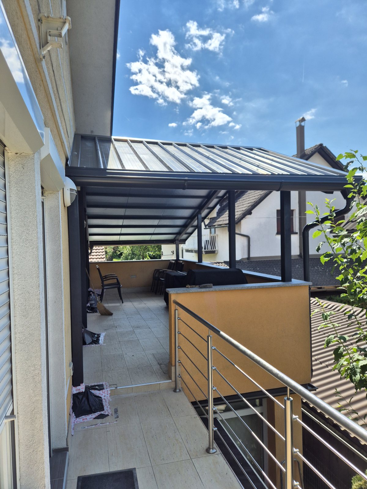 Kovinski nadstrešek in pergola po meri